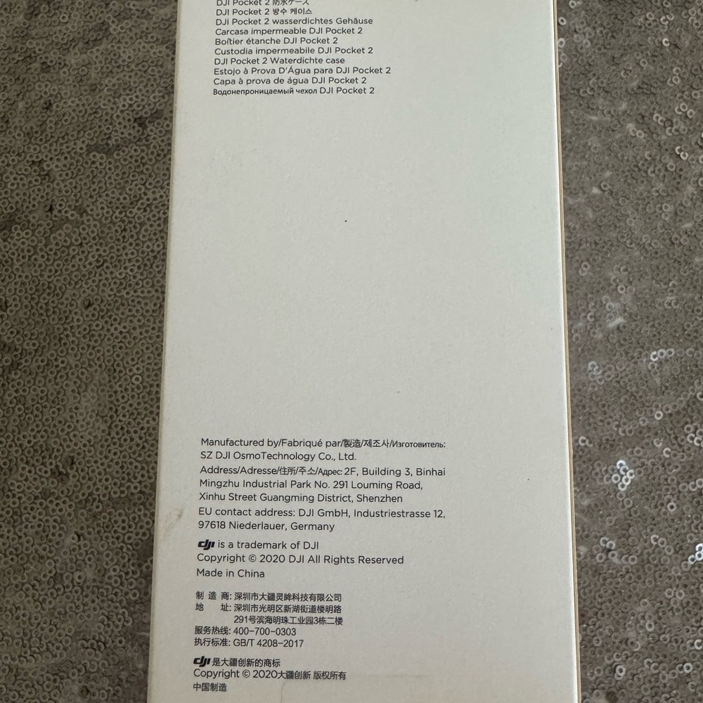 DJI Pocket 2 Waterproof Case – New in Box - Picture 3 of 4